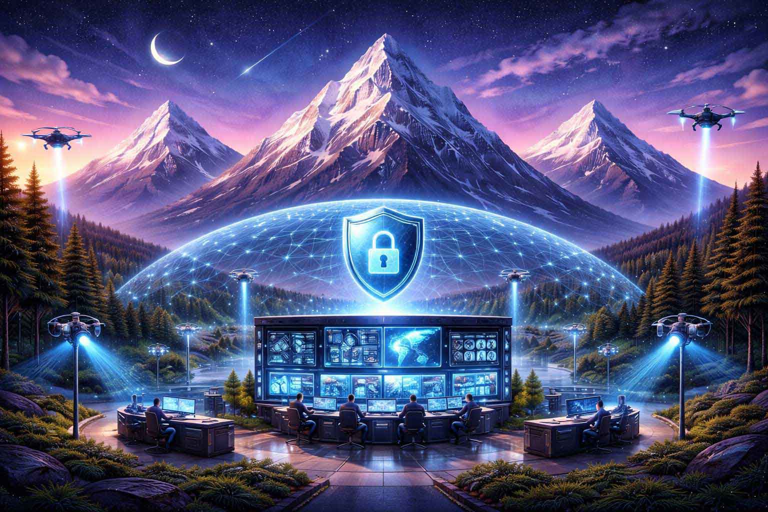 مانیتورینگ شبکه و داده به همراه رمزنگاری