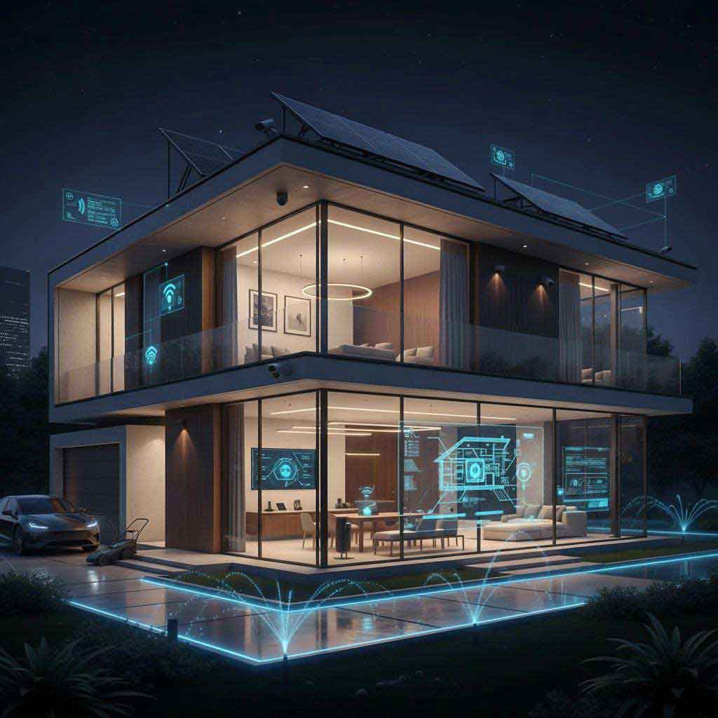 کلید و پریز هوشمند به همراه سنسورهای هوشمند